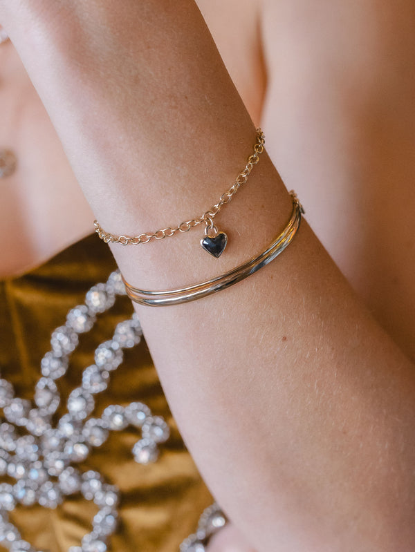 Infinity Clasp Bangle