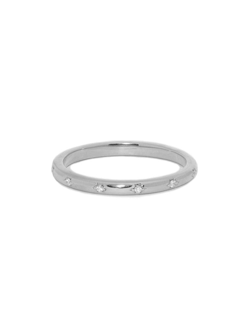 Bead-Set Eternity Ring