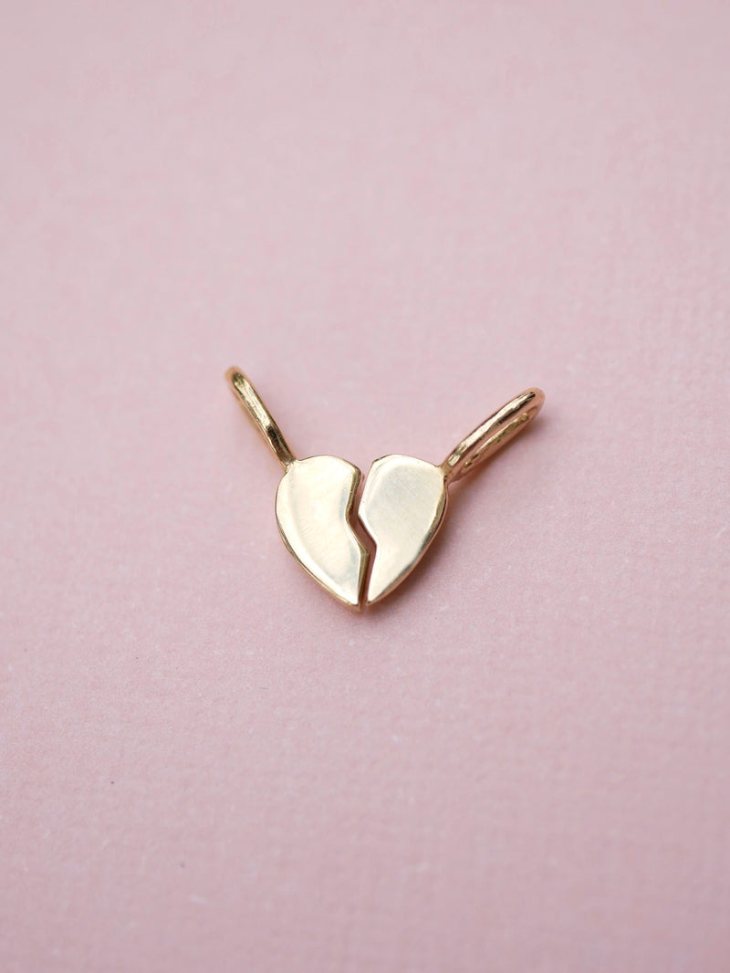 BFF Heart Charm