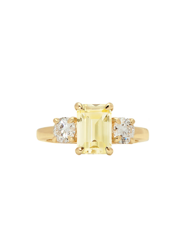 Yellow Sapphire Celina Ring