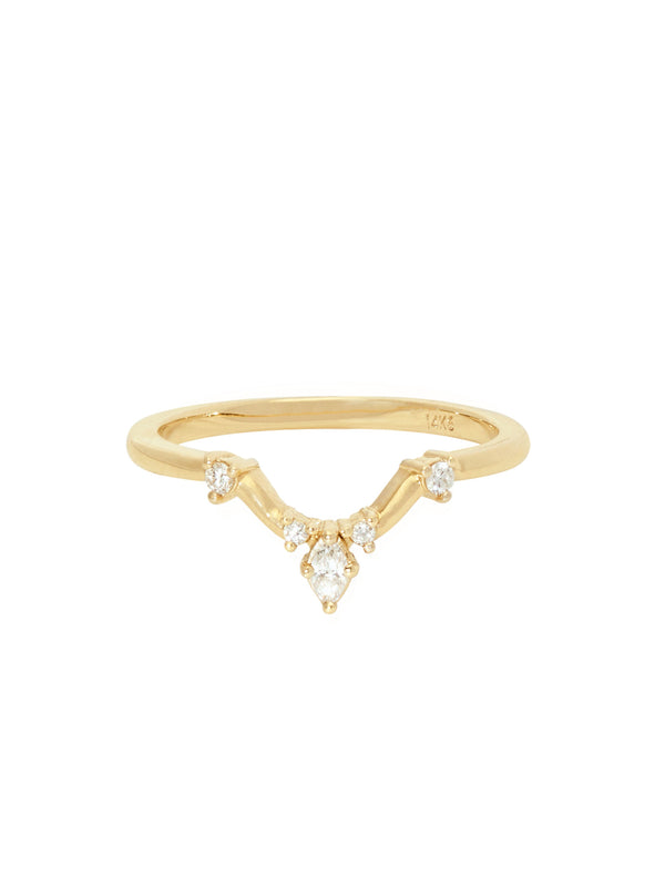 Charlotte Contour Ring