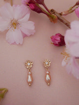 Diamond Cherry Blossom Studs