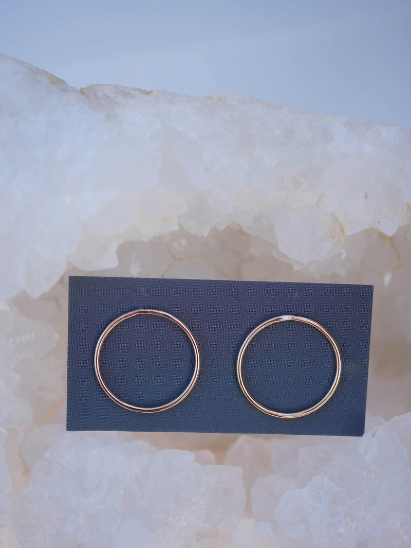 Dainty Circle Studs - Emily Warden Designs Site