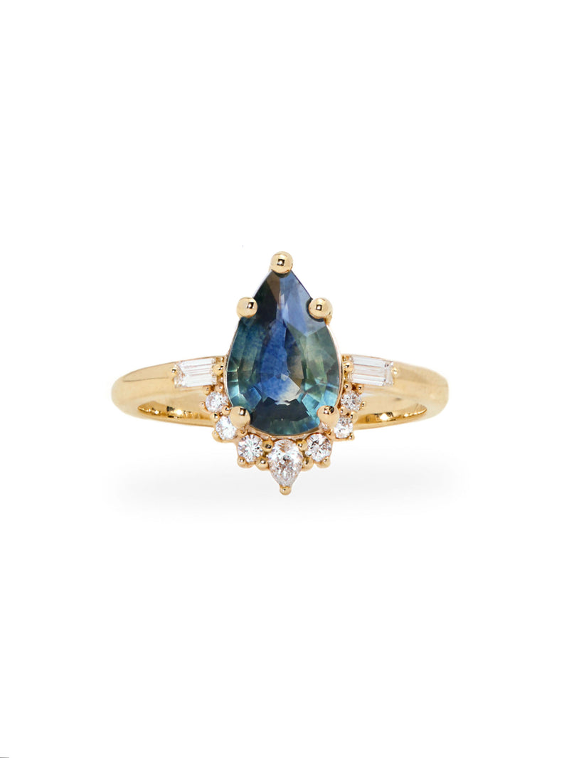 Parti Sapphire Clementine Ring