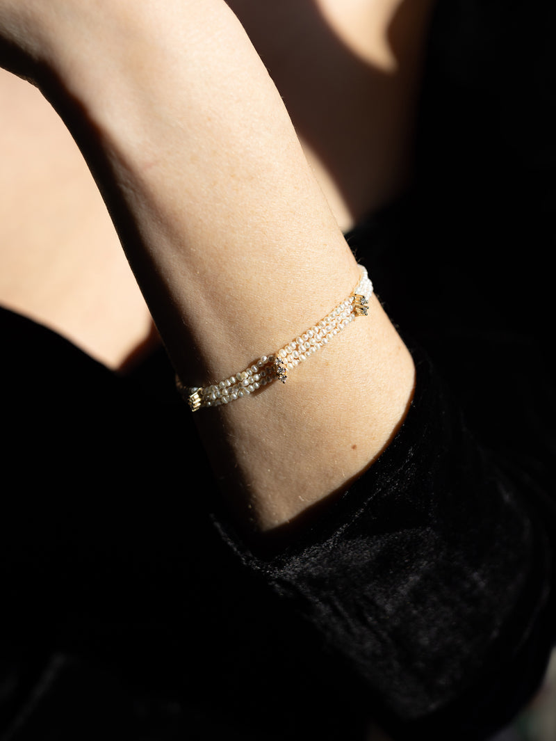 Pearl Corsage Bracelet