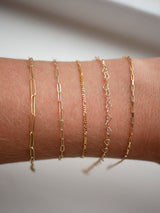 Elongated Rolo Bracelet