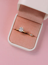 Tiny Diamond Ring Charm