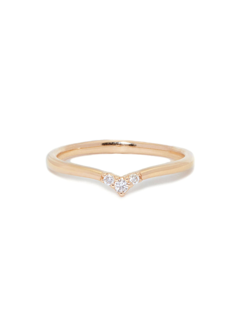 Point Ring Diamond Point Ring – Emily Warden Designs