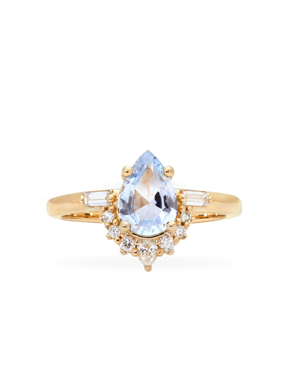 Blue Sapphire Clementine Ring