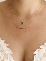 Black Diamond Wisp Necklace