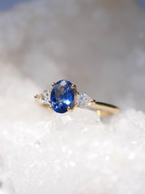 Sapphire Forget Me Not Ring