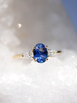 Sapphire Forget Me Not Ring