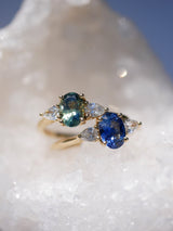 Sapphire Forget Me Not Ring