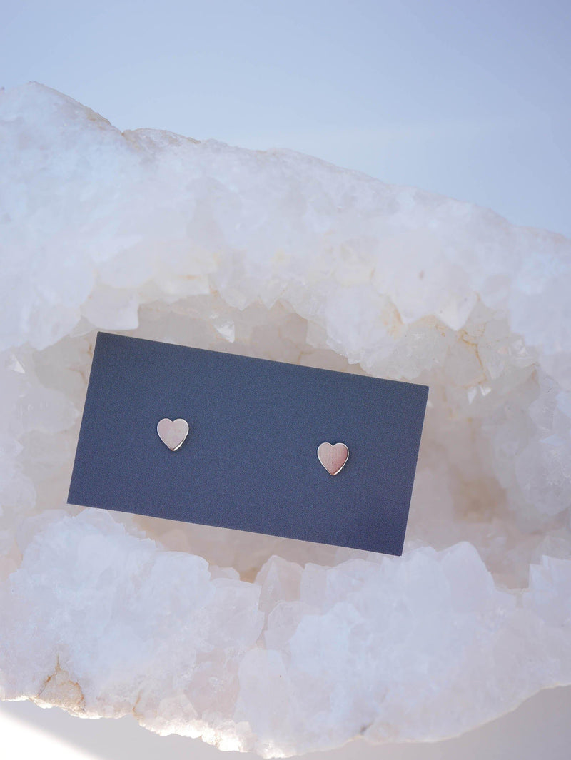 Heart Studs - Emily Warden Designs Site