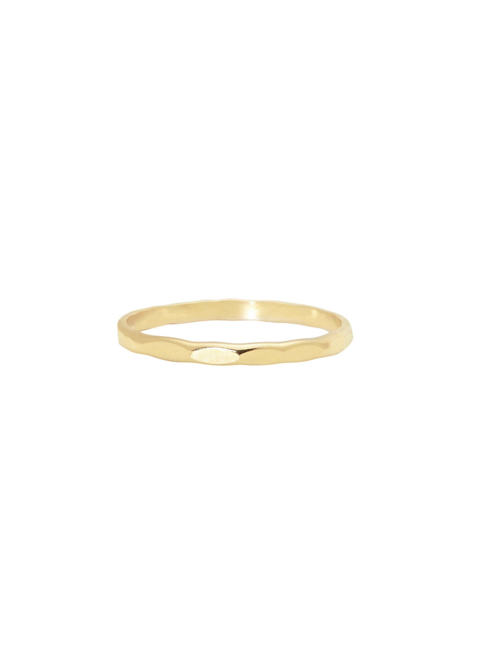 Golden Thread Stack Ring – Emily Warden Designs