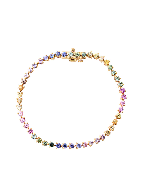 Sapphire Gradient Tennis Bracelet