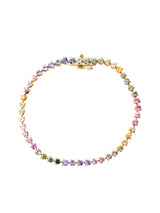 Sapphire Gradient Tennis Bracelet