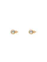 Beaded Opal Studs