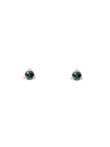 Teal Sapphire Studs