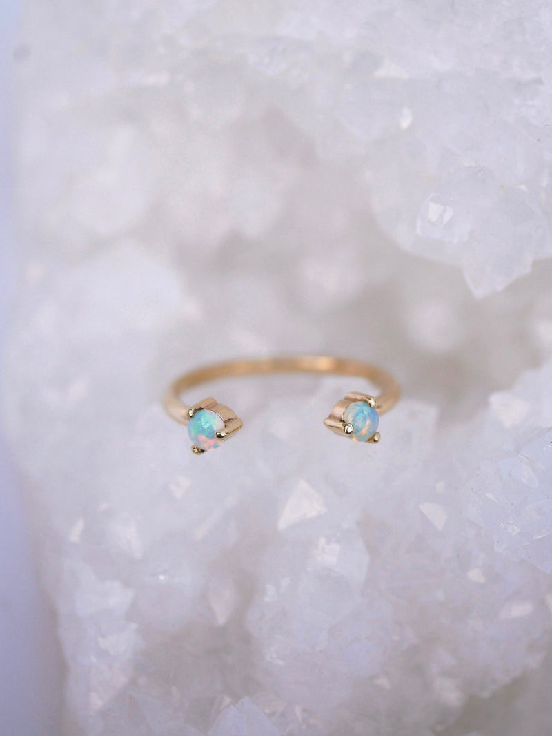 Opal Cuff Ring