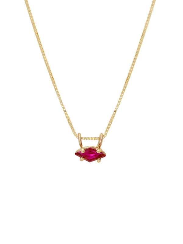 Ruby Kite Necklace