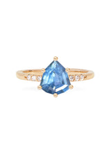 Shield Sapphire Reign Ring