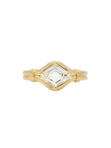 Flawless Lozenge Lover’s Knot Ring
