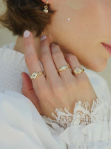 Mini Lover's Knot Ring