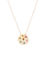 Multi-Color Spinner Necklace