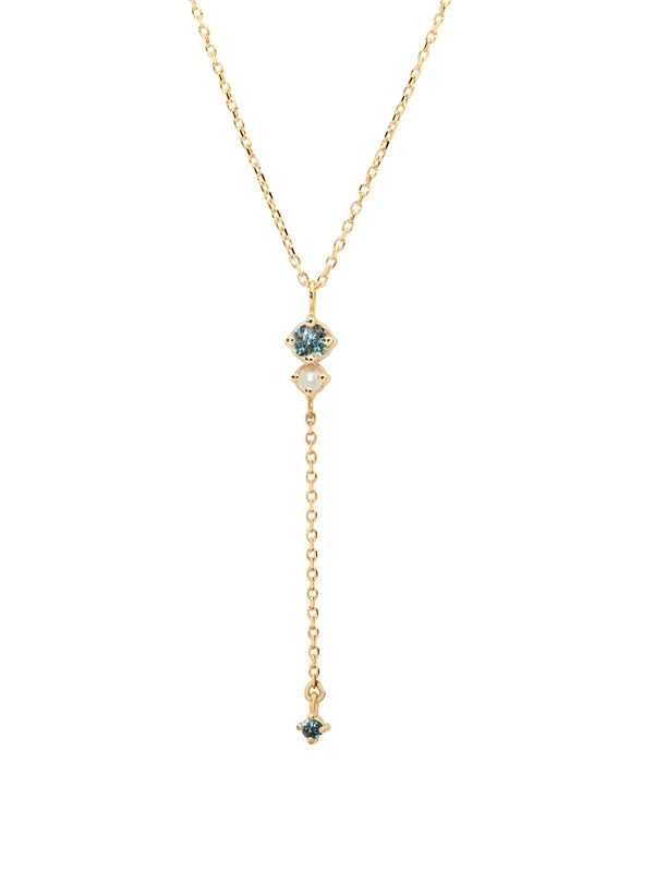 Sapphire Lover's Lariat