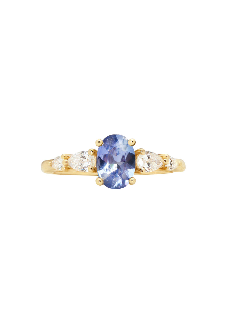 Sapphire Mermaid Ring