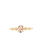 Morganite Cherry Blossom Ring