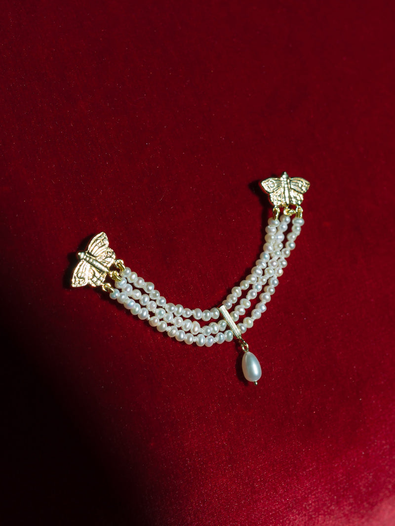 Mini Twin Moths Brooch