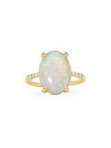 Crystal Opal Reign Ring
