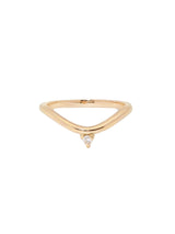 Diamond Peak Contour Ring