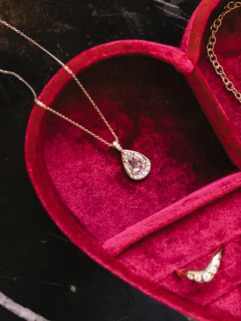 Pear Diamond Pendant