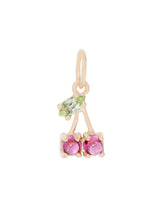 Peridot Cherry Charm