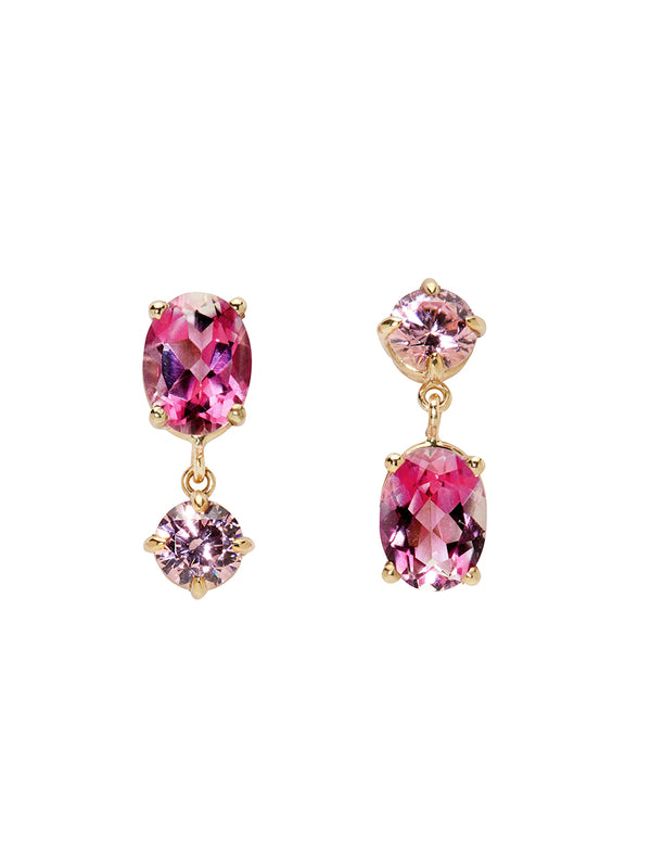 Pink Carlyle Studs