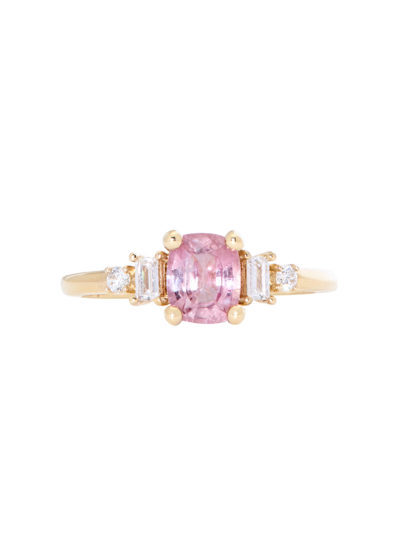 Pink Sapphire James Ring
