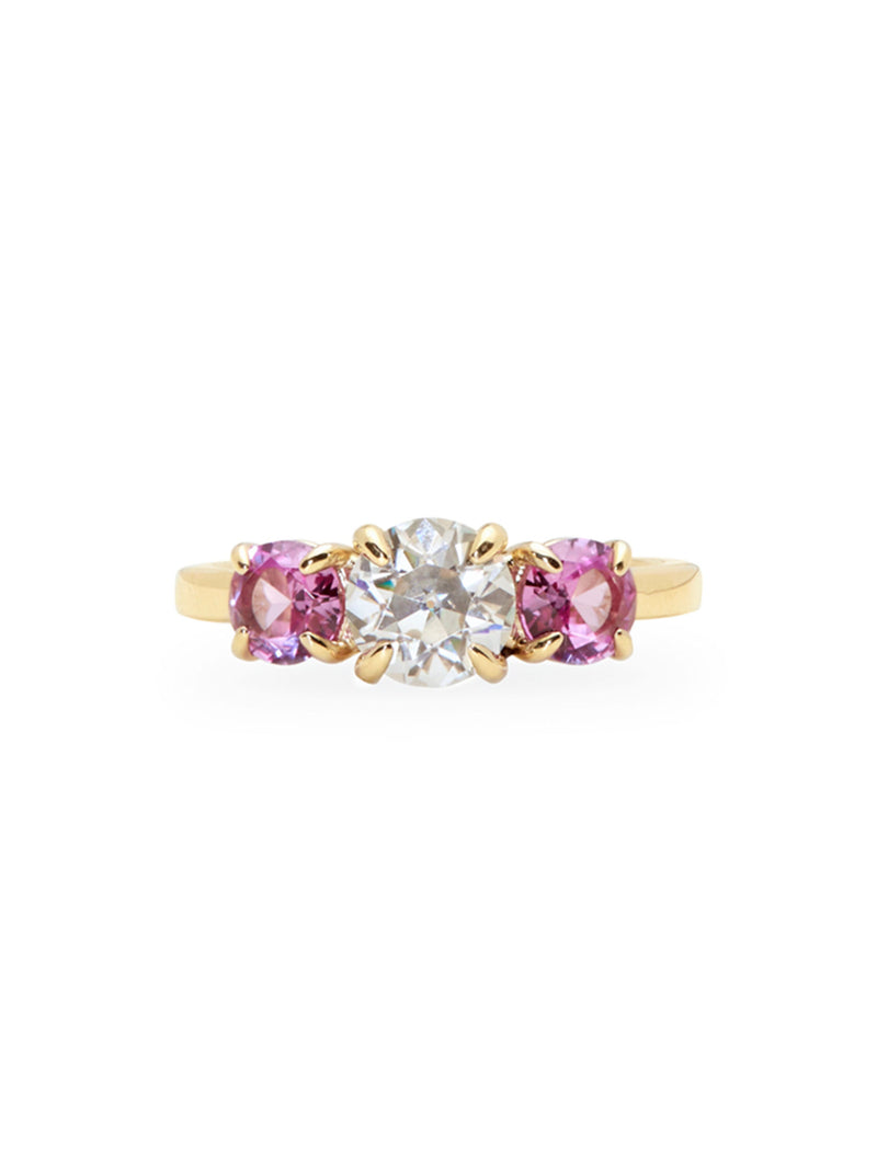 Pink Sapphire Cocktail Ring