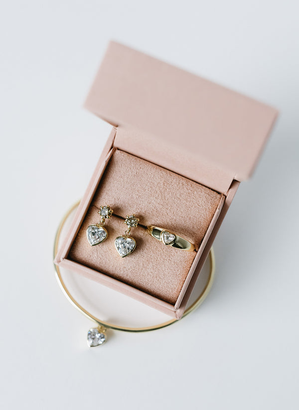 Petite Heart Signet Ring