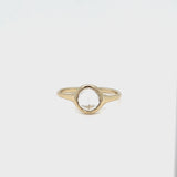 Sun Dial Diamond Ring