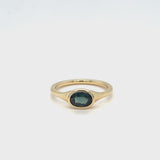 Teal Sapphire Signet