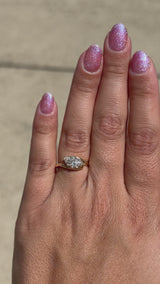 Marquise Diamond Nautilus Ring