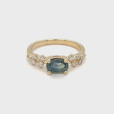 Oval Sapphire Athena
