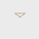 Greco Diamond Contour Ring