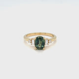 Green Sapphire James Ring