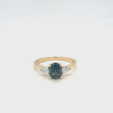 Teal Sapphire Forget Me Not