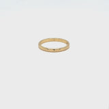 Golden Thread Stack Ring