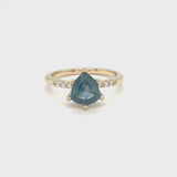 Shield Sapphire Reign Ring